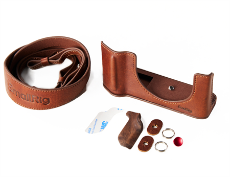 SmallRig 5268 Leather Case Kit for FUJIFILM GFX100RF Brown